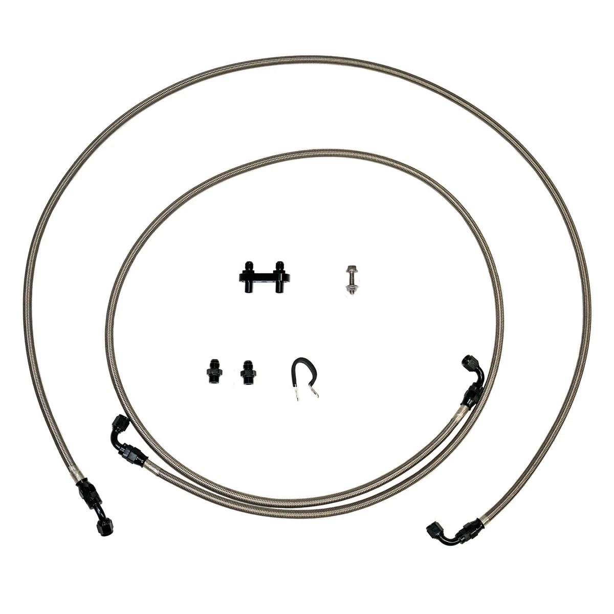 2015-2018 Chevrolet Silverado 1500 Quick Fix Transmission Line Kit 8L90 Stainless QFT0004SS